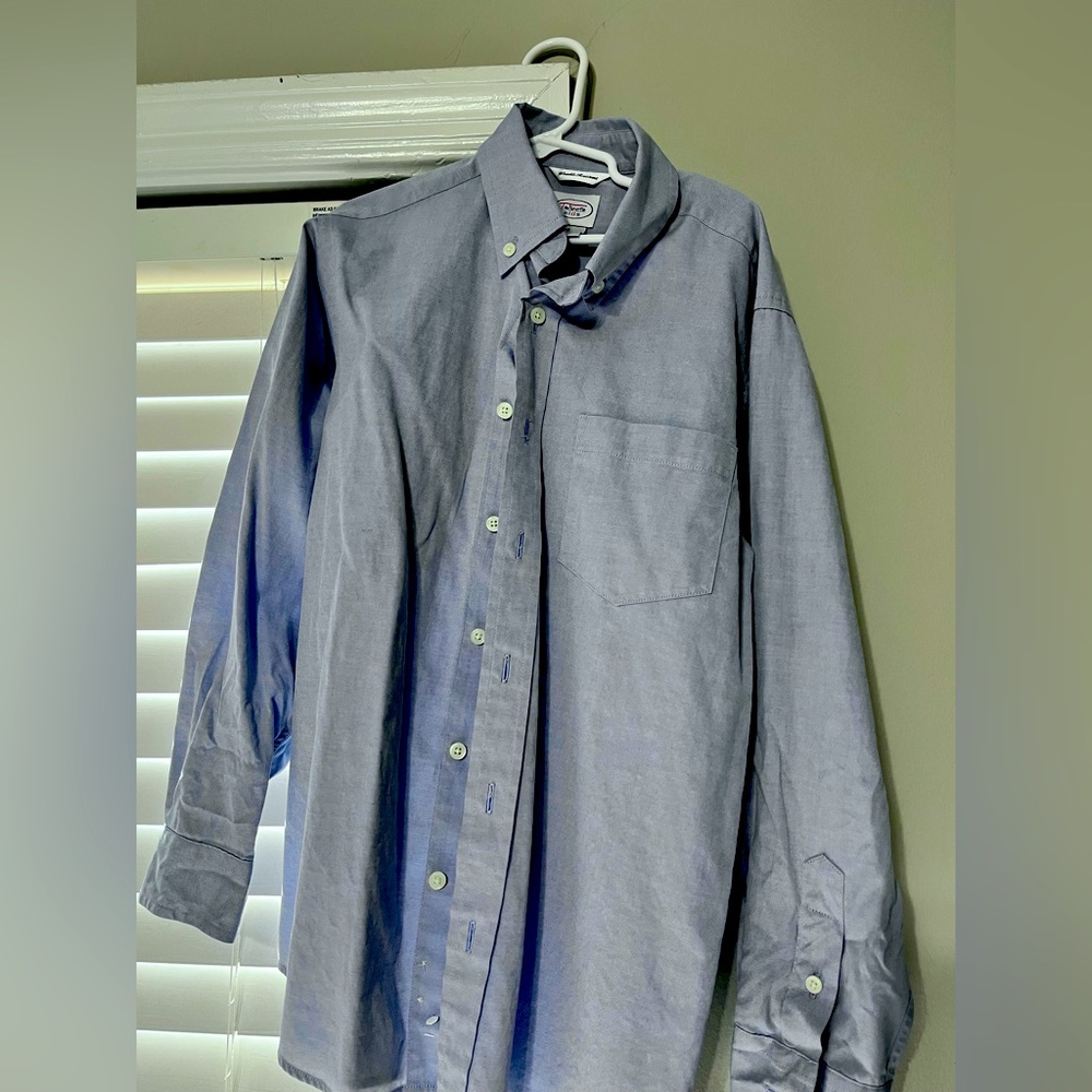 Talbot’s Kids blue Size 10 boy’s long sleeve dress shirt